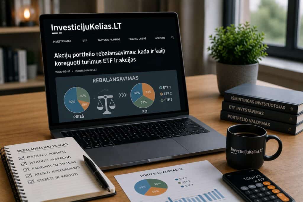 Akcijų portfelio rebalansavimas