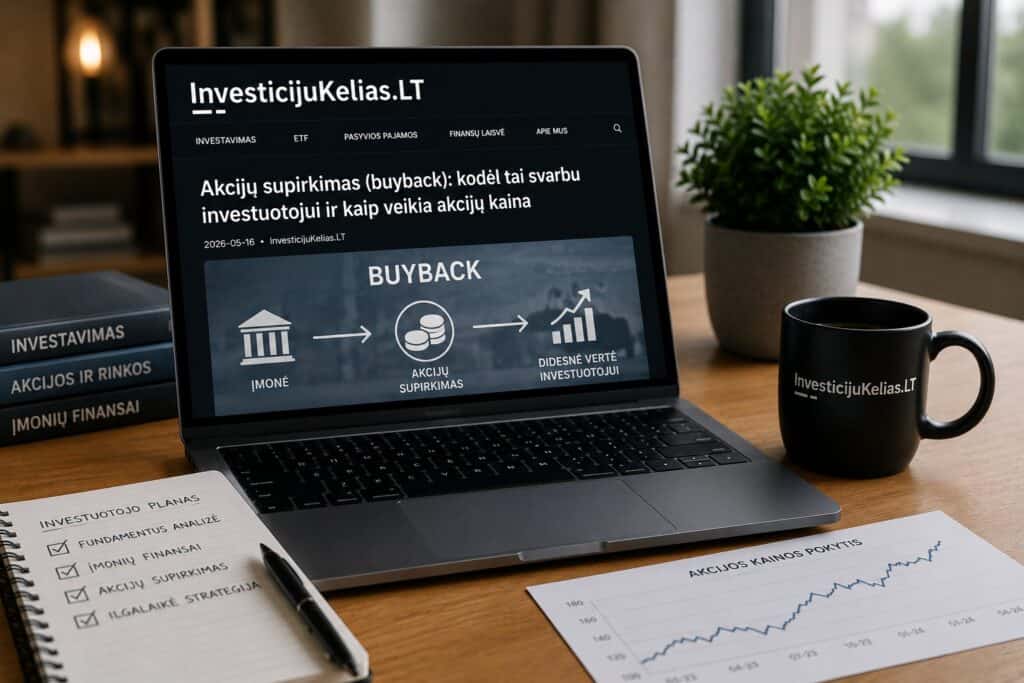 Akcijų supirkimas (buyback)