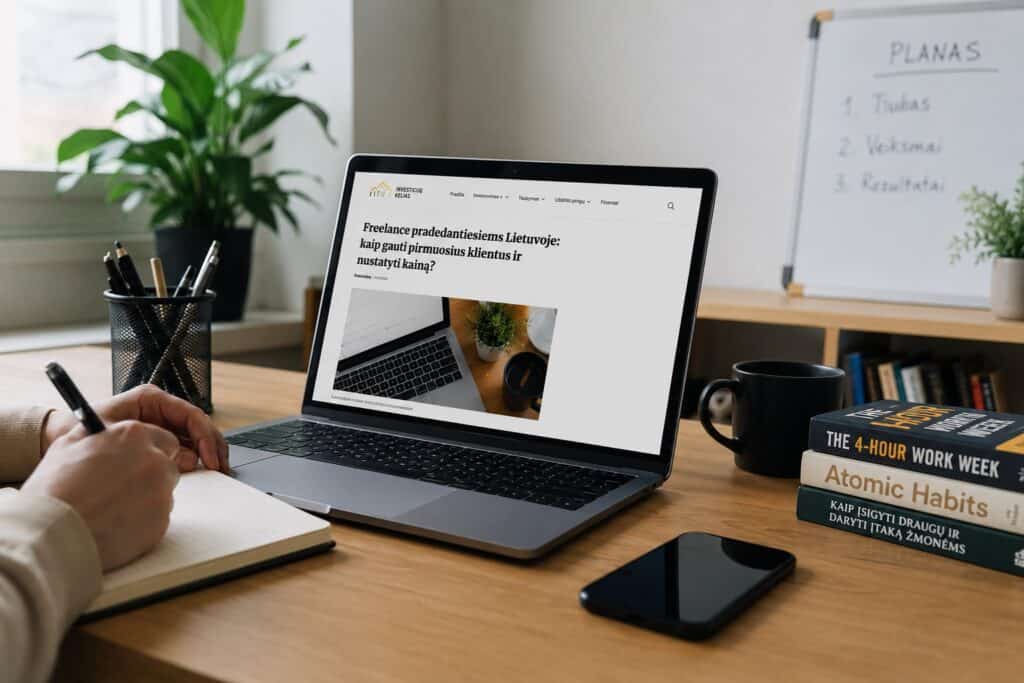 Freelance pradedantiesiems Lietuvoje