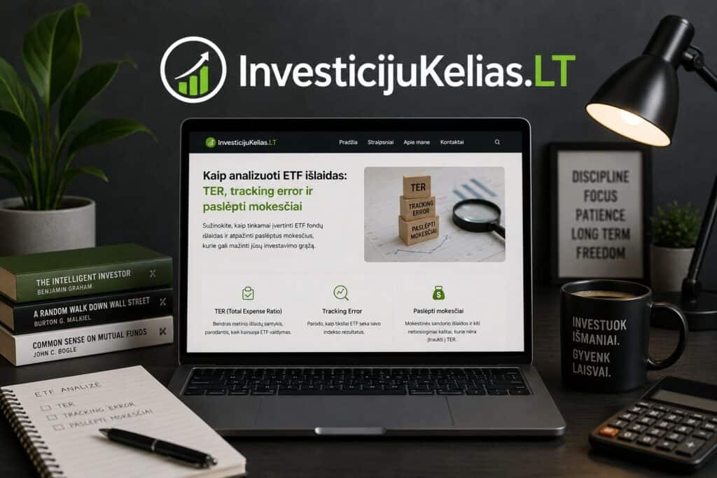 Kaip analizuoti ETF išlaidas