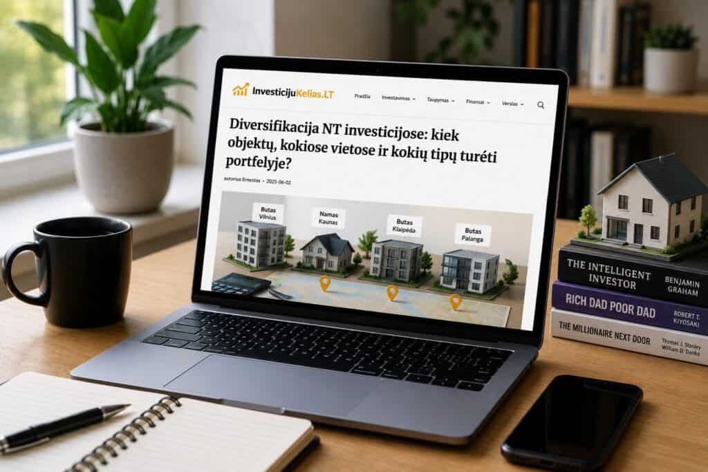 NT investicijų diversifikacija