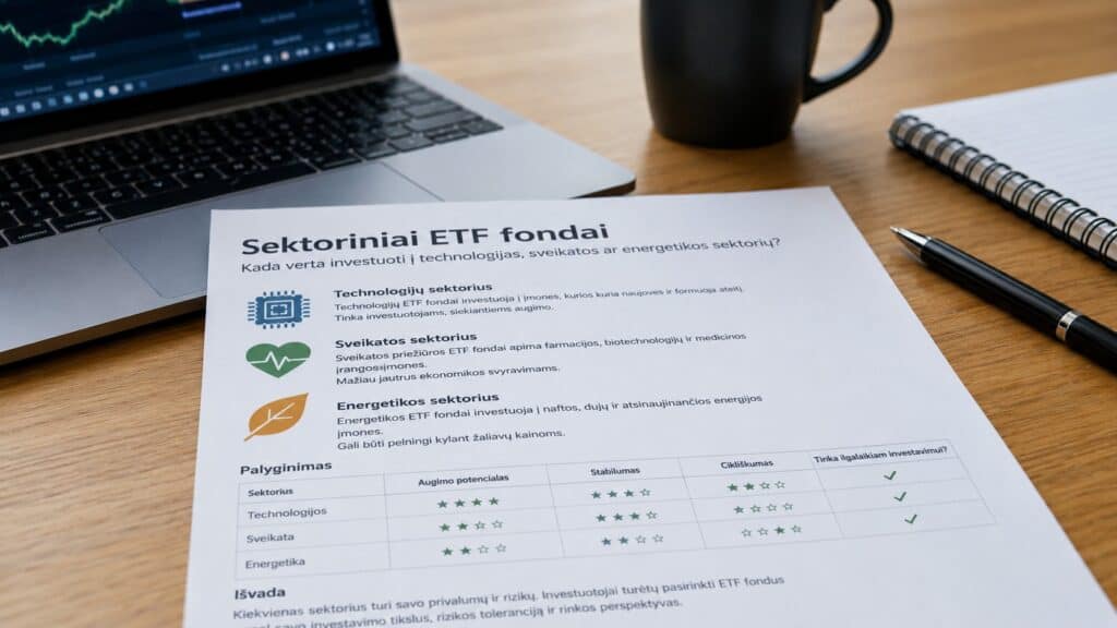 Sektoriniai ETF fondai