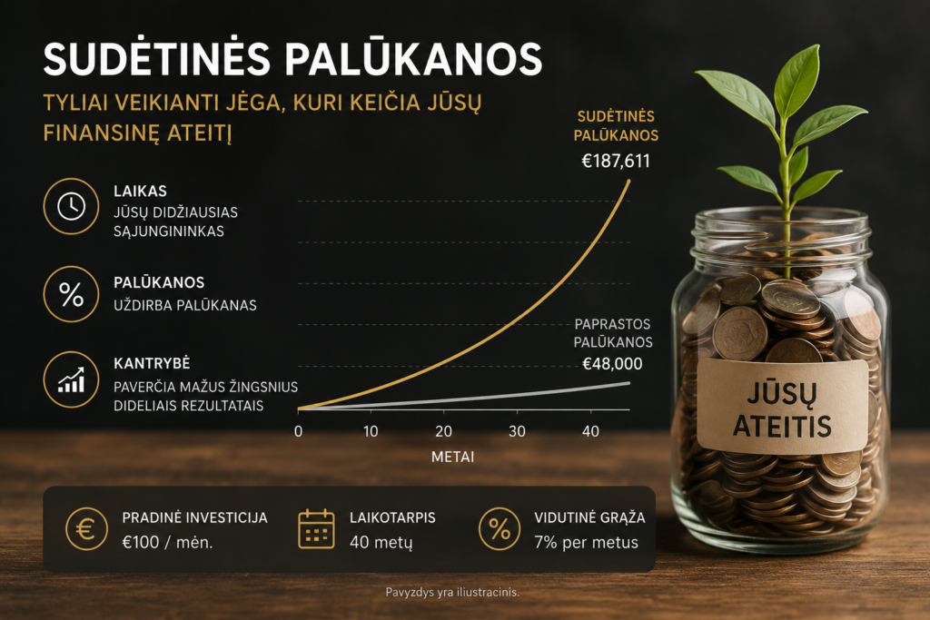 Sudėtinės palūkanos